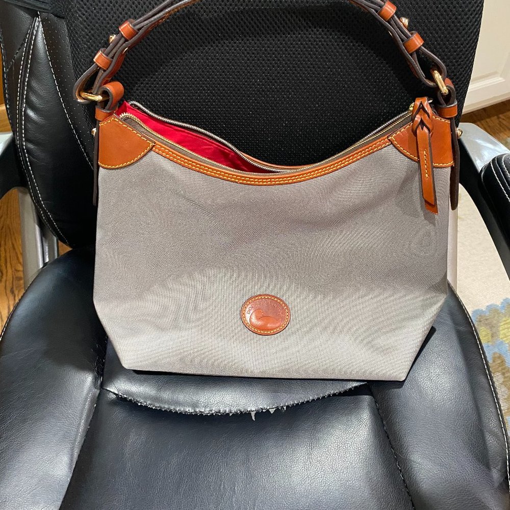 Canvas Dooney & Bourke gray bag